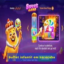 buffet infantil em sorocaba